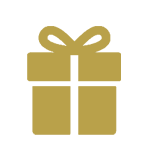 Corporate wine gift with note showing business wine gift etiquette