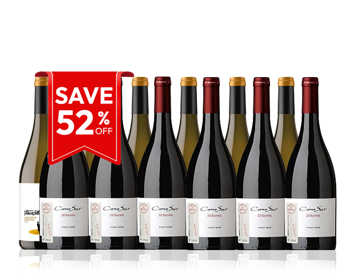 One-time wine gift – 12-bottle premium wine case