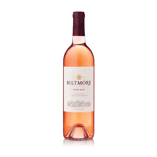 Rose Sweet Wine Bottle